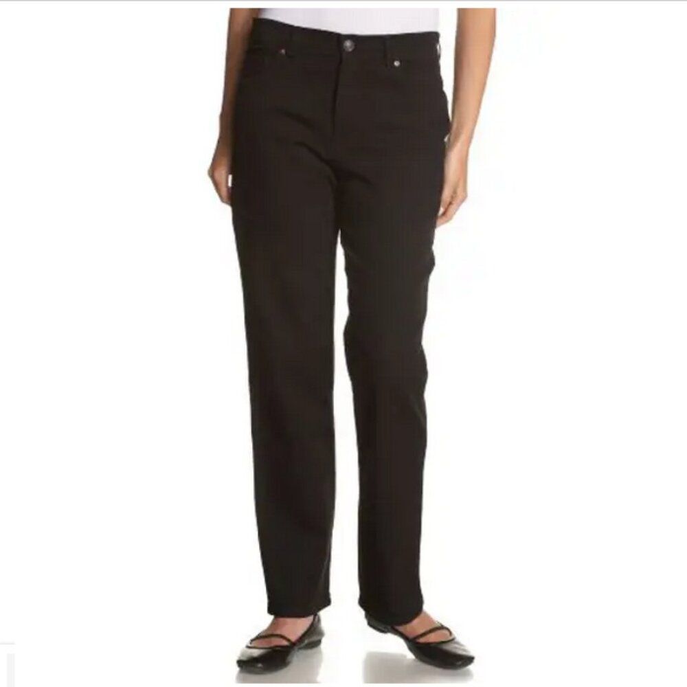 Gloria Vanderbilt Women's Size 8 Average Black Amanda‎ Jeans